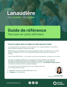 Parcours étudiant en soins infirmiers